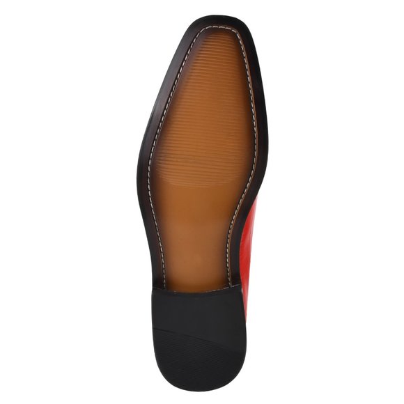 BRUCE Genuine Leather Oxford Style Dress Shoes
